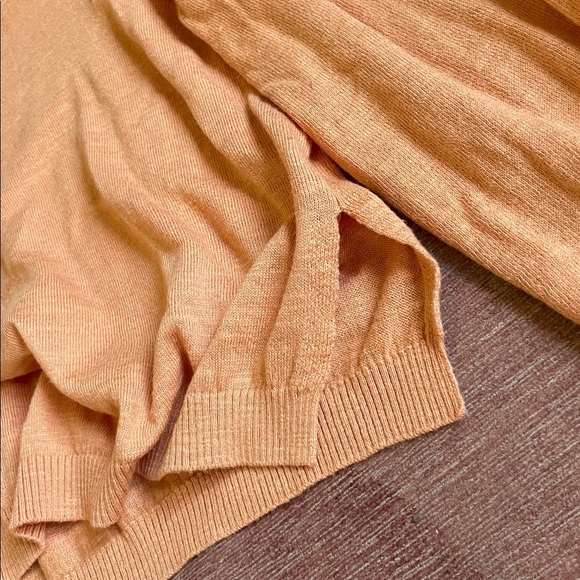 FP Beach Free People Peach Cropped Sweater - Picture 9 of 11